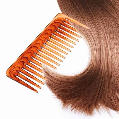 Peigne À Dents Larges En Plastique Brun Resistant À La Chaleur Grand Peigne À Cheveux Large Pour Les Outils De Coiffure De Soins Capillaires Livraison Directe 