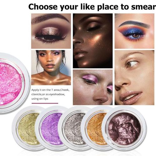 Nouveaute Mise En Evidence Miroitant Paillettes Fard À Paupieres Pôlette Creme Partie Yeux Visage Beaute Maquillage Cosmetique Brillant Pigment 13 Couleur 