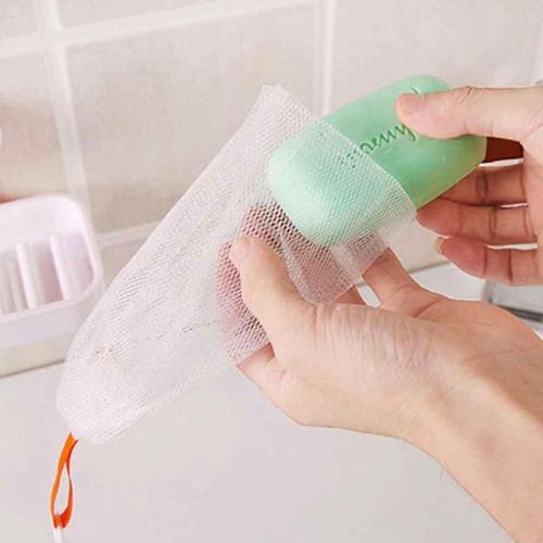 1pc Savon Moussant Filet Visage Hnad Lavage Bain Douche Savon Blister Bulle Maille Corps Nettoyage Filets Bain Lavage Outil Salle De Bain 