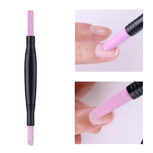 1 Pieces Double Extremite Ongles Cuticule Poussoir Manucure Meulage Stylo Ongles Quartz Stylo Cuticule Poussoir Manucure Soin Ongles Outils 