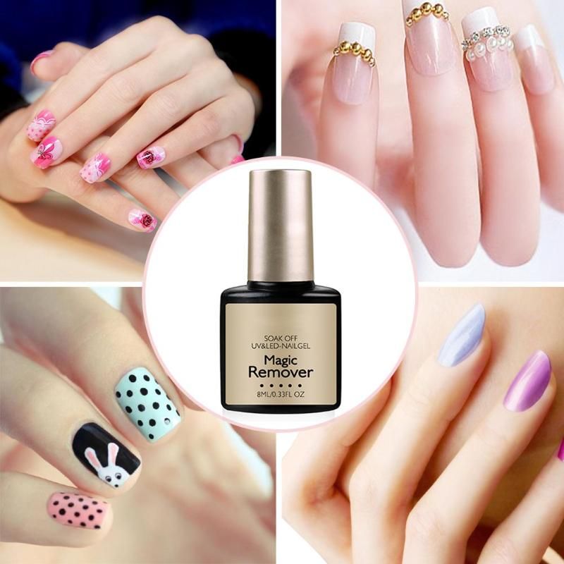 Dissolvant Magique De Gel De Vernis  Ongles De 8 Ml Imbiben... - 3