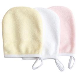 Yeacher 3 pièces tampons démaquillants microfibre réutilisable serviette  pour le visage lingettes de maquillage chiffon lavable coton tampons soins  de la peau bouffée nettoyante 