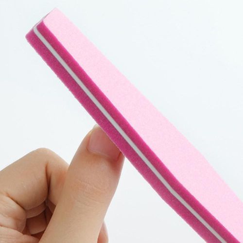 10 Pieces Eponge À Ongles Frotter Avec Une Durabilite Et Une Robustesse Suffisantes Enlever La Peau Morte Ongles Vernis Surface Tampon Fichier Manucure 