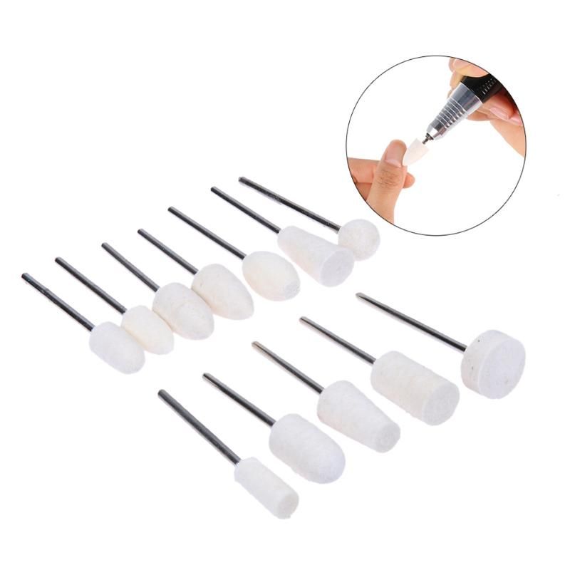 Tte De Meulage D'ongle De Laine De 12 Pieces Lime De Rechan... - 3