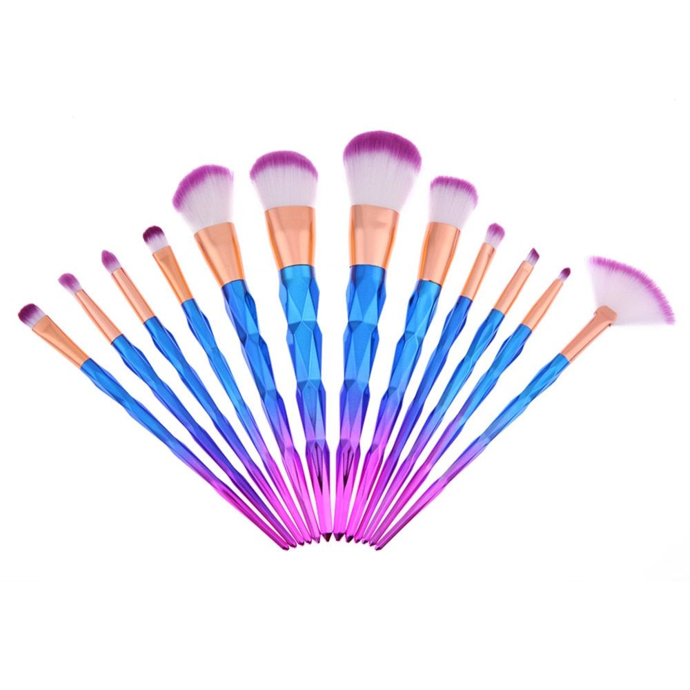 Soyeux Doux 12 Pieces Strass Colore Maquillage Cosmetique Br... - 3