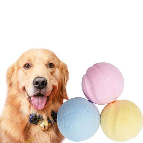 Os/Boule Forme Tpr Mousse Lait Saveur Resistant Aux Morsures Chien Jouet Interactif Dents Nettoyage Macher Molaire Stick 