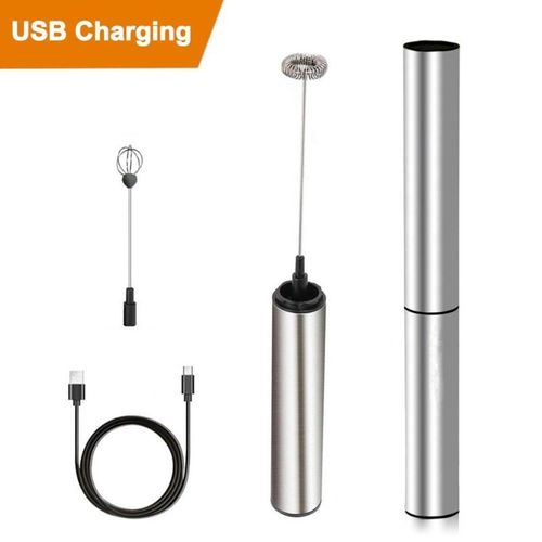 Nouveau Batteur À Oeufs Electrique Menage Lait Cafe Creme Battant Melangeur Cuisson Gateau À Main Pratique Cuisine Outil De Cuisson Kk 