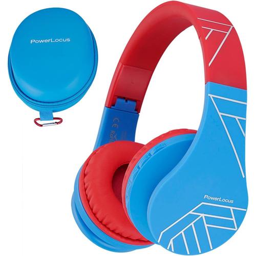 Casque Bluetooth pour Enfant, Casque Audio Sans fil pour Enfants, Casque ste¿re¿o avec Microphone et 85DB Volume limité, Confortable écouteurs Réglable et Pliable pour Smartphone,Tablet etc