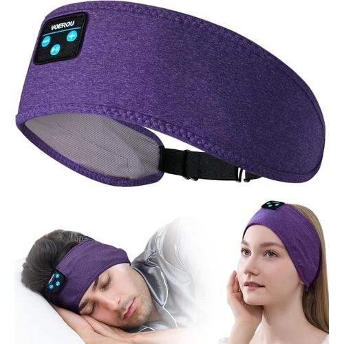 Auriculares para dormir Con diadema Bluetooth - Auriculares ajustables para dormir, Regalos tecnológicos para Hombres y Mujeres que duermen de lado, Siesta en la oficina, viajes, meditación