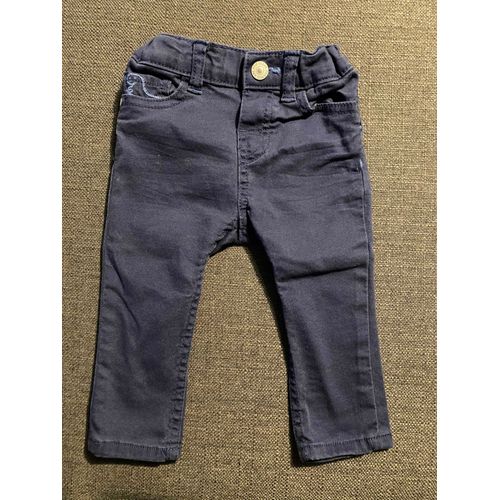 Pantalon En Twill Bleu Marine H&m
