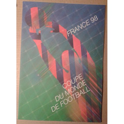 4 Timbres France 1996 Yvert Et Tellier N°3010, 3011, 3012 Et 3013 France 98 Coupe Du Monde De Football Oblitérés Premier Jour 1.06.1996 4 Pages Collection Historique Du Timbre-Poste Français