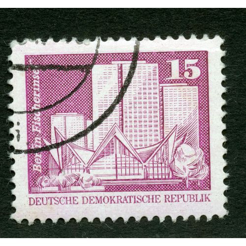 Timbre Oblitéré Deutsche Demokratische Republik, Berlin - Eischerinser, 15