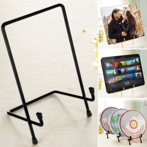 Accueil Piedestal Support Art Porte-Photo Livres De Cuisine Tablettes Decoratives Bol Chevalet Plaque Fer Presentoir Photo Cadres Plat