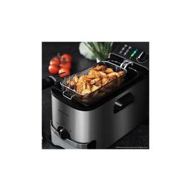 Cecotec Friteuse à air sans huile de 6 L avec fenêtre Air Fryer Cecofry  DuoHeat 6000. 2200 W, Double Résistance, Cuisson 3D, Grillin Style, 8  Menus, Température Réglable 80-200°C : : Cuisine et Maison