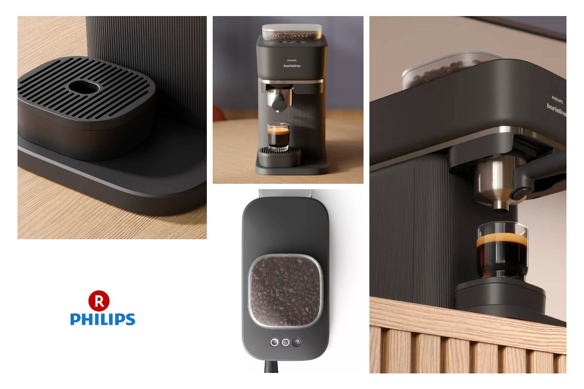 Machine expresso Philips Baristina BAR300/60 Noir image 2 | Rakuten
