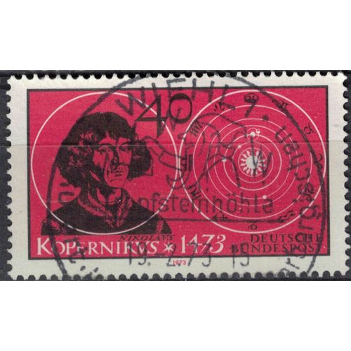 Allemagne 1973 Oblitéré Used Astronome Nicolas De Copernic Su