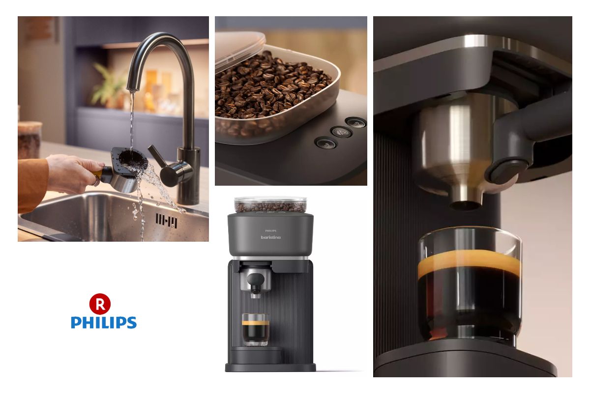 Machine expresso Philips Baristina BAR300/60 Noir image 1 | Rakuten
