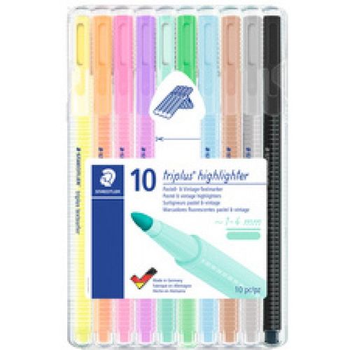 Staedtler Staedtler Surligneur "Triplus Highlighter", Étui De 6 Noir