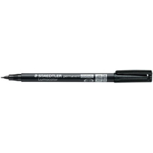 Staedtler Staedtler Lumocolor Cd-/Dvd-Marker Permanent, Blister Noir