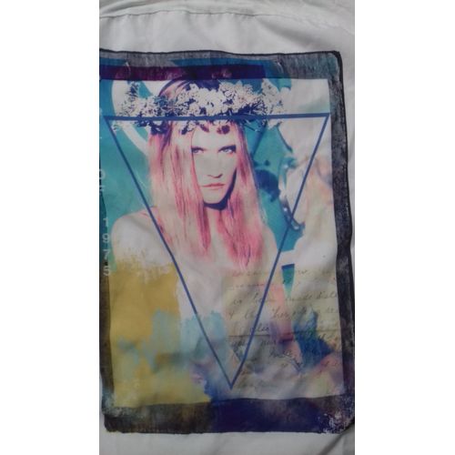 Tee Shirt Kiabi Femme Xl Fille En Fleurs