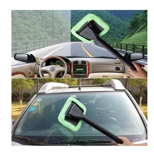 Raclette Interieur Microfibre Pare-Brise Interieur Exterieur Raclet...