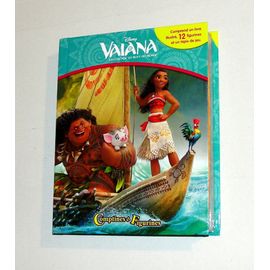 Comptines Et Figurines Vaiana Disney + Livre Tapis Et Lot De 12 Figurines