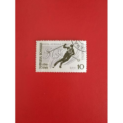 Timbre Poste Aerienne Republique Promina 1961