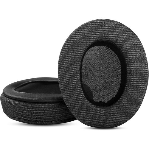 Coussinets de rechange pour casque - AQSACOKIYA - Corsair HS50 HS60 HS70 Pro - Lin Gris