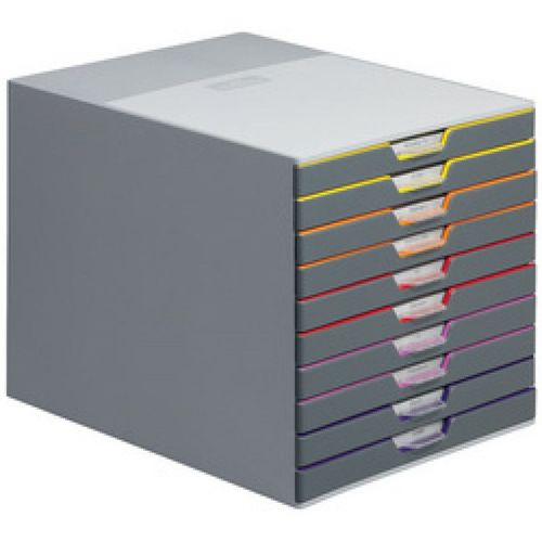 Durable Durable Module De Classement Varicolor Mix 10, Avec Tiroirs Noir