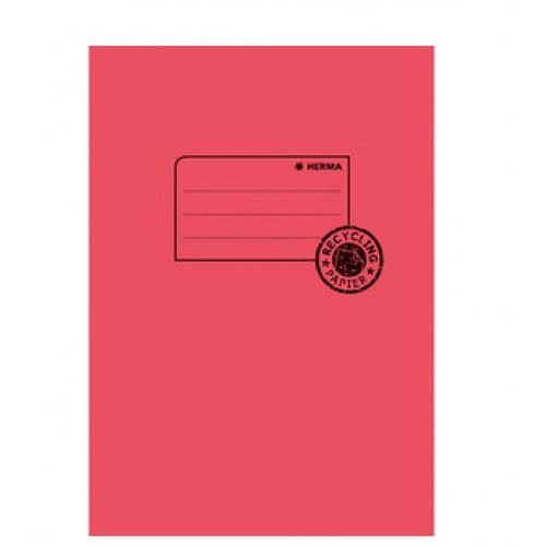 Herma Herma Protège-Cahier, En Papier, A5, Rouge Foncé Noir