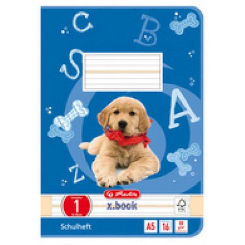 Herlitz 3320108 Livret D'exercices Bleu 16 Feuilles A5 80 G/M² Papier