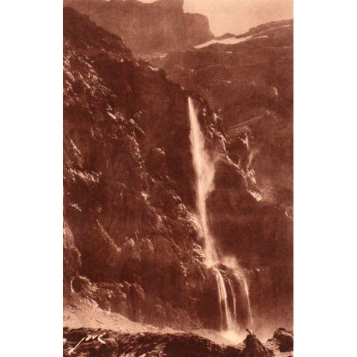 Carte Postale Ancienne - Toute La France - N° 128 - Gavarnie - Au Cirque - La Grande Cascade (422 Mètres De Chute)