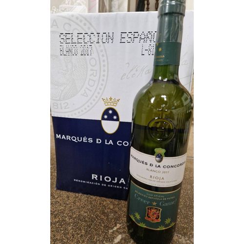 Carton De 6 Tls De Marques De La Concordia Blanco 2017
