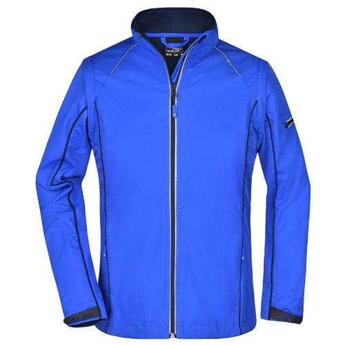 Veste Softshell Manches Amovibles - Femme - Jn1121 - Bleu Nautique