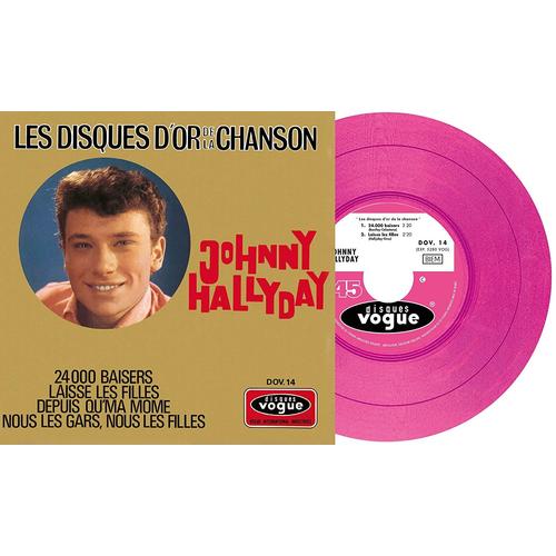 Les Disques D'or De La Chanson-Ep N°15 Vinyle Rose