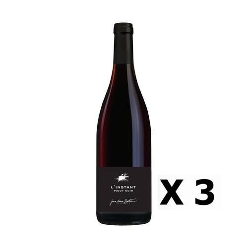 Lot 3x L'instant Pinot Noir - Vignobles Berthier - Rouge 75cl - Loire - Vin De France - Agriculture Raisonnée