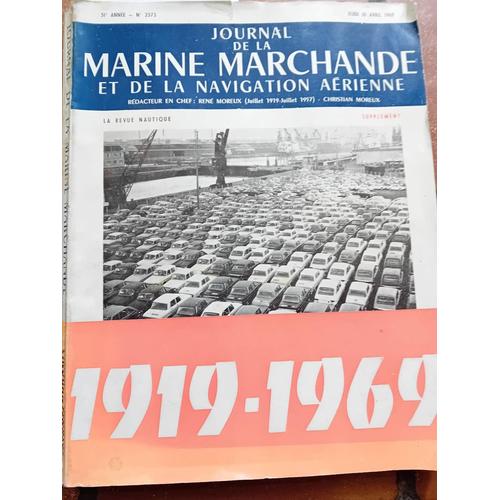 Revue Journal De La Marine Marchande 1969