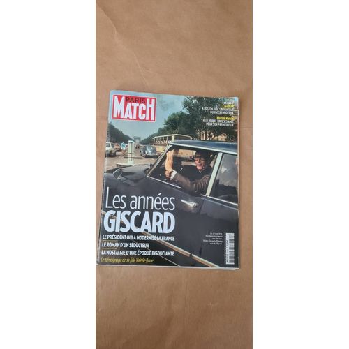 Paris Match N 3736. 10 Et Décembre 2020# Les Années Giscard