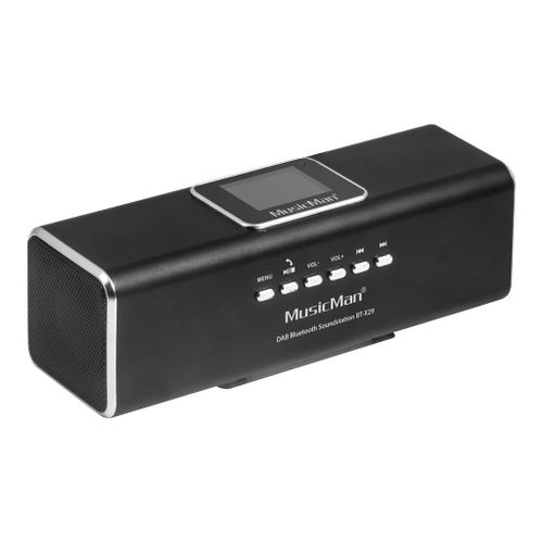 Technaxx MusicMan DAB Bluetooth Soundstation BT-X29 - Radio portative DAB - 6 Watt - noir