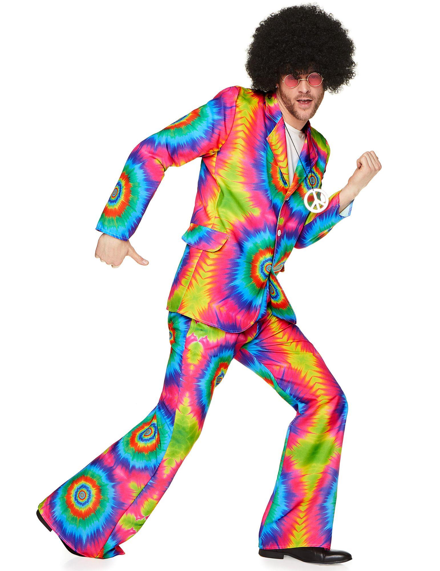 Déguisement Hippie Homme Multicolore - The Duck