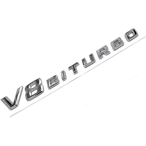 Embleme Insigne Logo V8 Biturbo Mercedes E63 Sl63 Ml63 G63