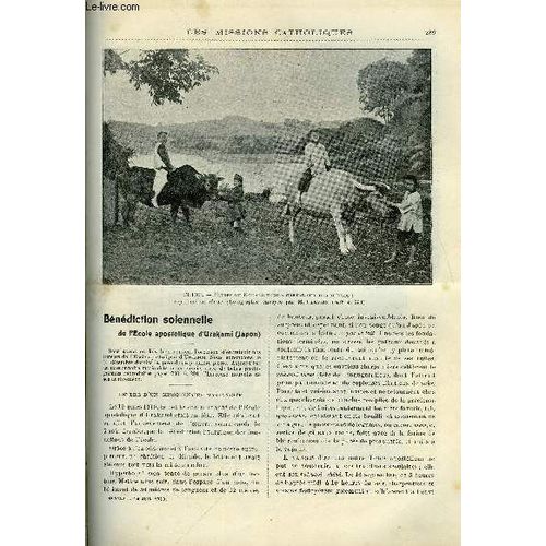 Les Missions Catholiques N° 2142 - Bénédiction Solennelle De L École Apostolique D Urakami, Parmi Les Pics Par M. Gervaix, Une Mission Aux Iles Gilbert Par Le R.P. Dupuy