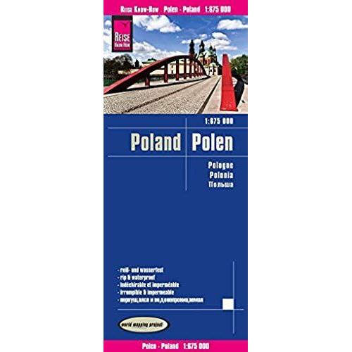 Reise Know-How Landkarte Polen  1:675.000