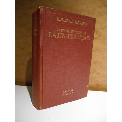 Dictionnaire Latin-Français / E. Benoist H. Goelzer / Réf59068
