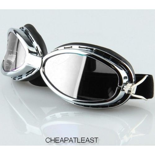 Lunettes Moto Rétro / Vintage Style Pilote Aviateur Cosplay Harley Biker Steampunk Anime Manga Cosplay