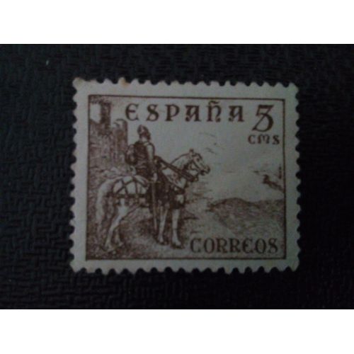 Timbre Espagne Yt 578 A Le Cid 1937 ( 30304 )