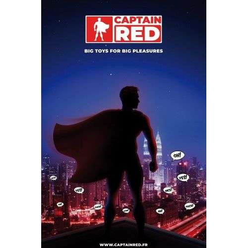 Poster Promotionnel Des Sextoys Captain Red