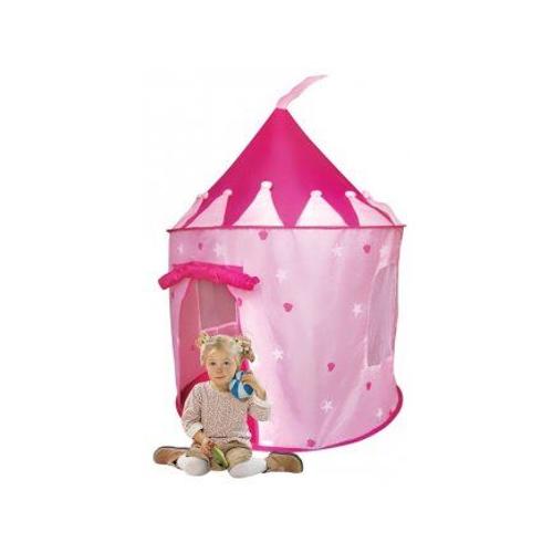 Tente Chateau Princesse Rose - Diametre 105cm - Hauteur 135cm - Jouet Fille Plein Aire - Nouveaute