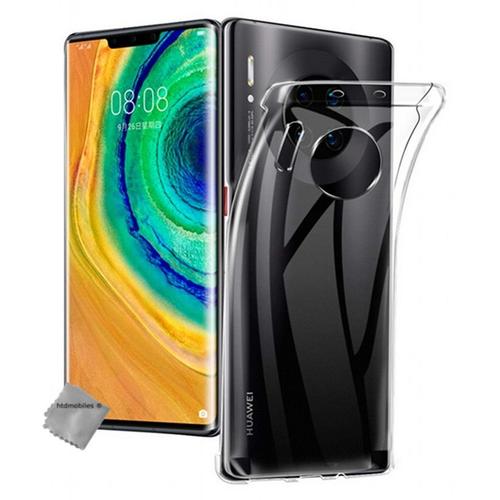 Housse Etui Coque Silicone Gel Huawei Mate 30 Pro + Film Ecran - Transparent Tpu