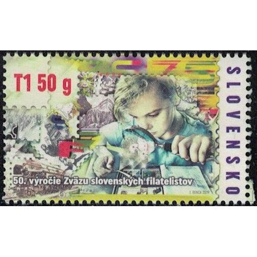 Slovaquie 2019 Oblitéré Used 50e Anniversaire De L'union Des Philatélistes Slovaques Su